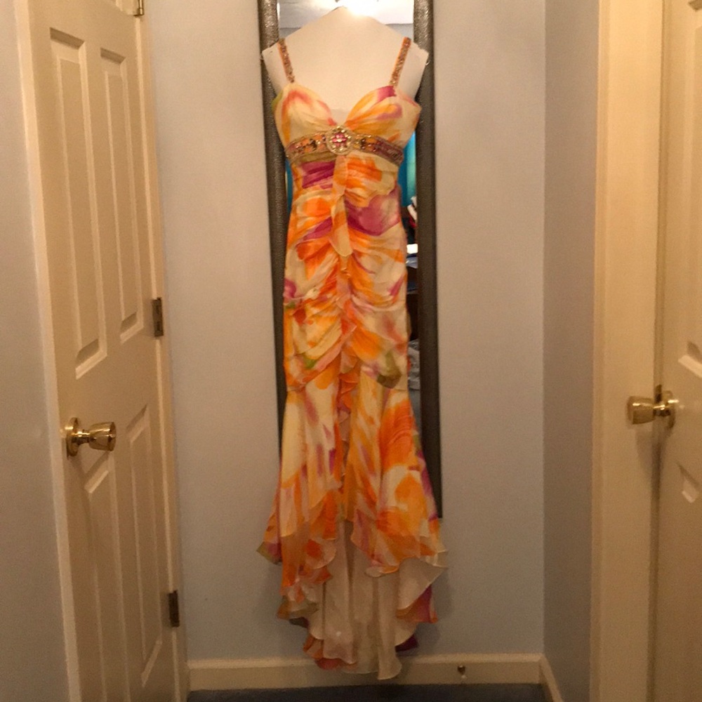 Floral Alyce Designs Prom Dress